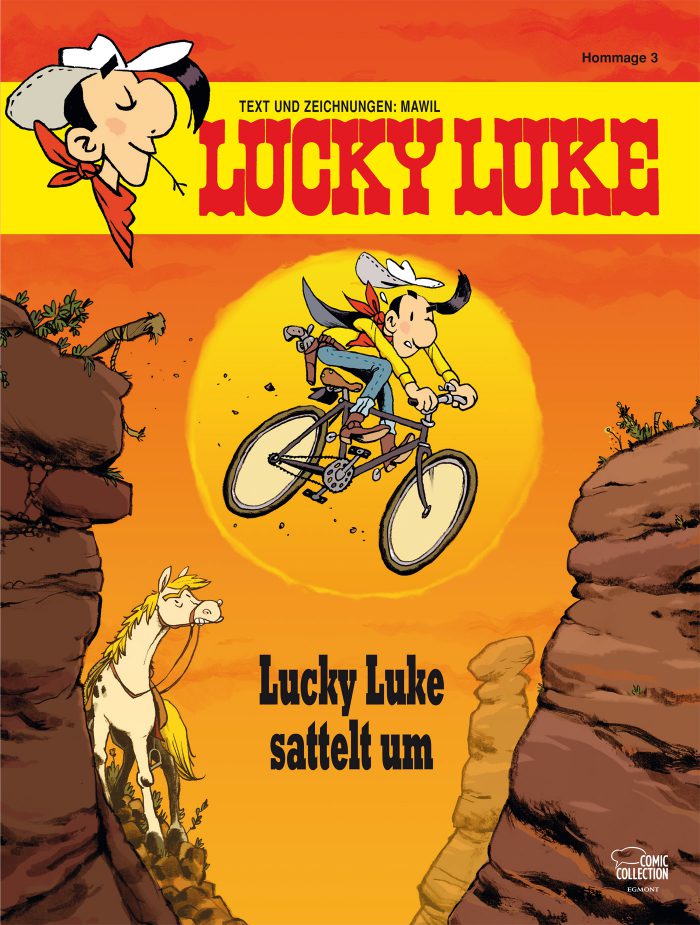 Mawil Lucky Luke Hommage 3 sattelt um Egmont Comic Collection